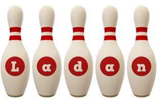 Ladan bowling-pin logo