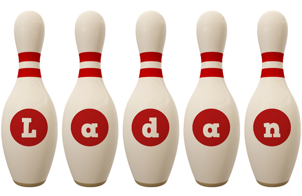 Ladan bowling-pin logo