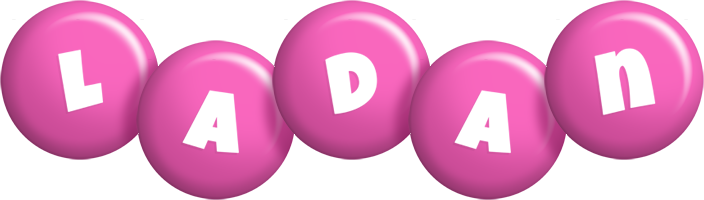 Ladan candy-pink logo