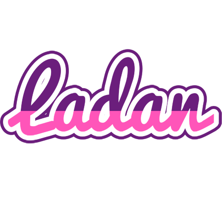 Ladan cheerful logo
