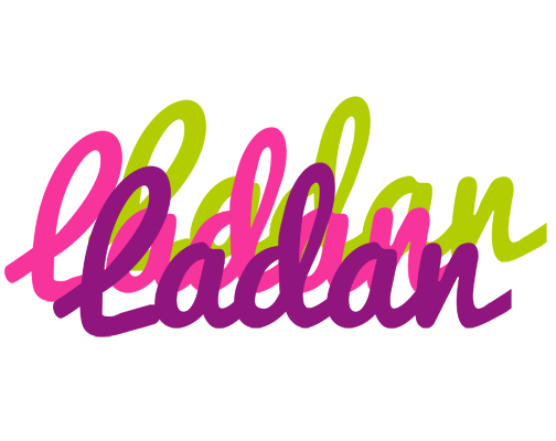 Ladan flowers logo