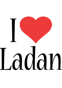 Ladan i-love logo