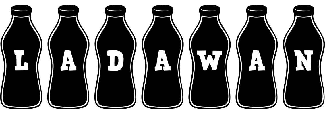 Ladawan bottle logo
