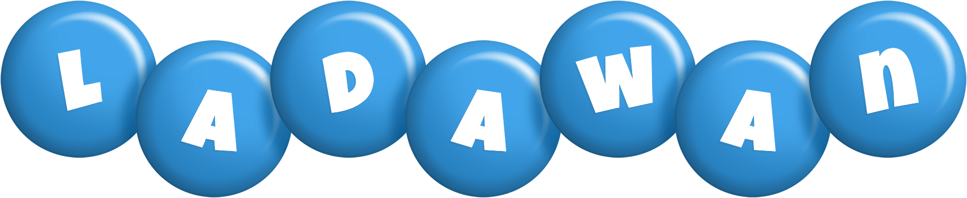 Ladawan candy-blue logo