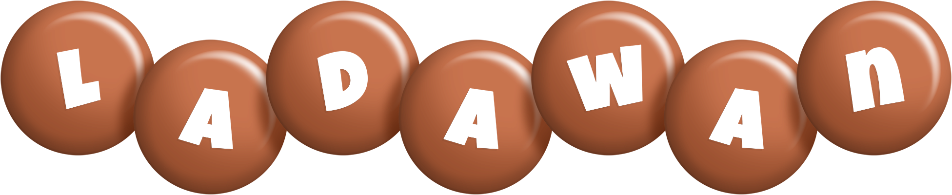 Ladawan candy-brown logo