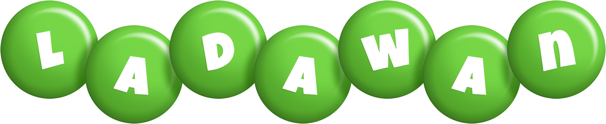 Ladawan candy-green logo