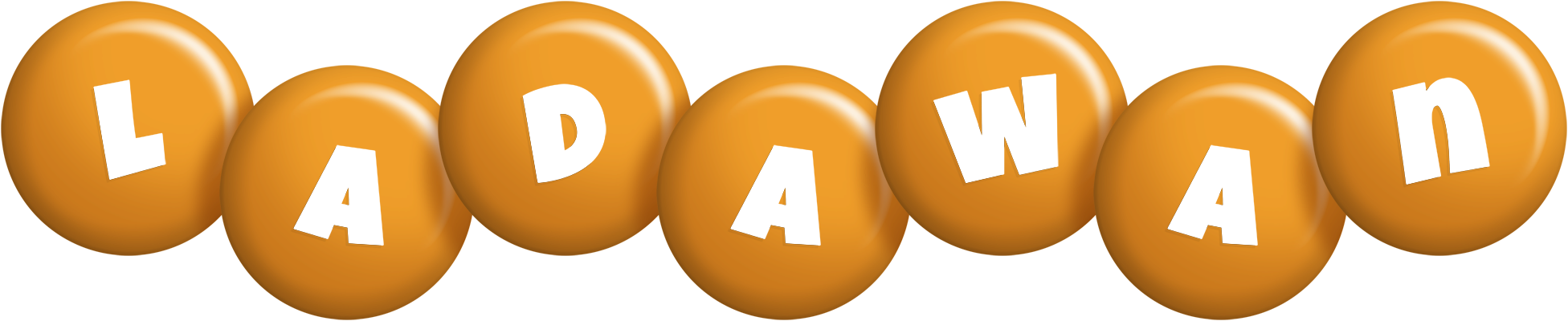 Ladawan candy-orange logo