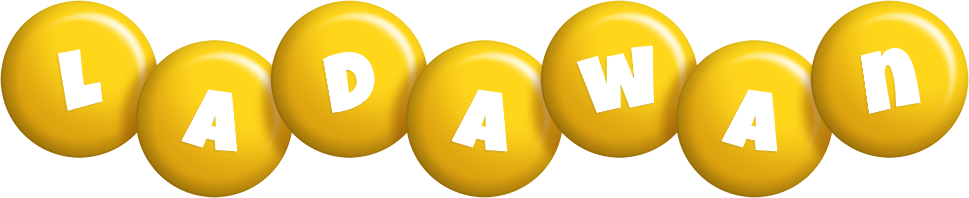 Ladawan candy-yellow logo