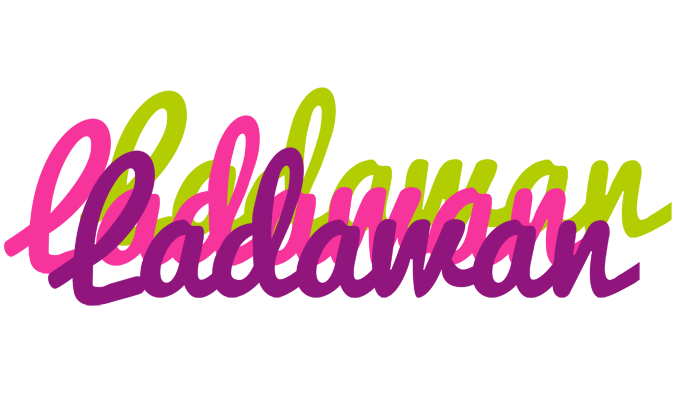 Ladawan flowers logo