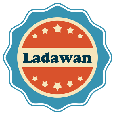 Ladawan labels logo