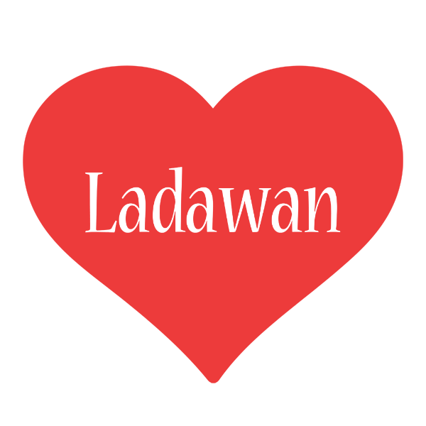 Ladawan love logo