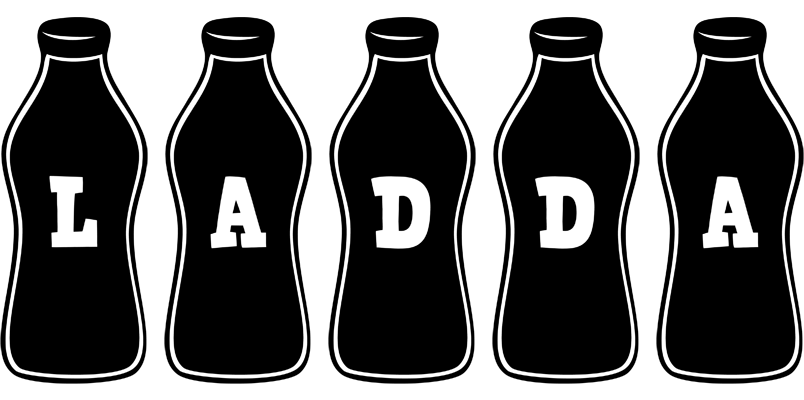 Ladda bottle logo