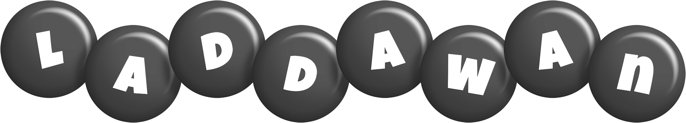 Laddawan candy-black logo