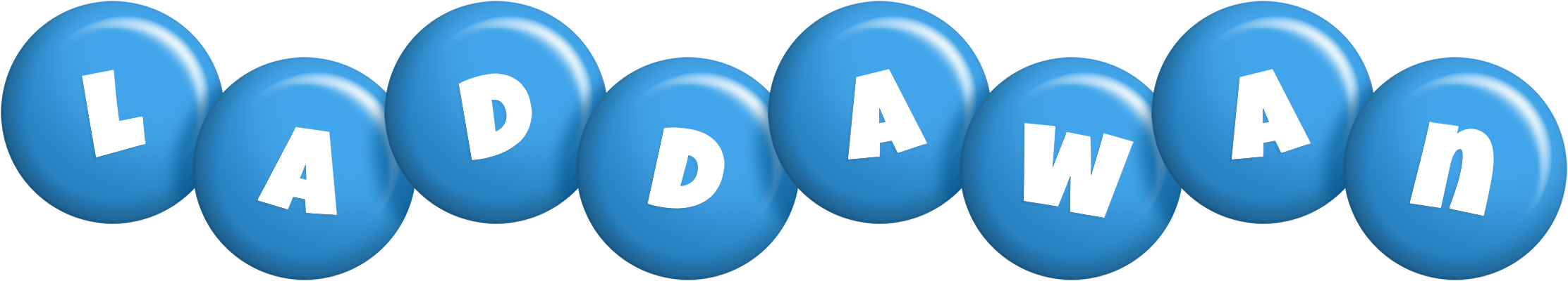 Laddawan candy-blue logo