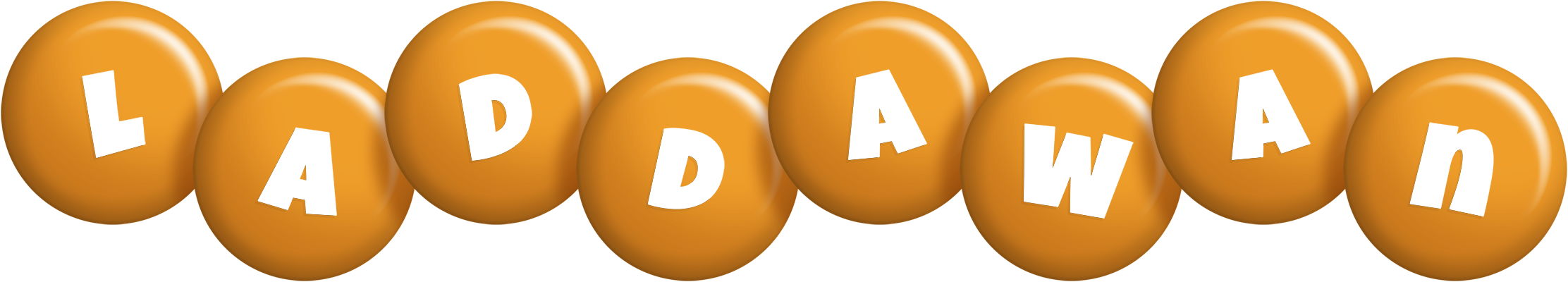 Laddawan candy-orange logo