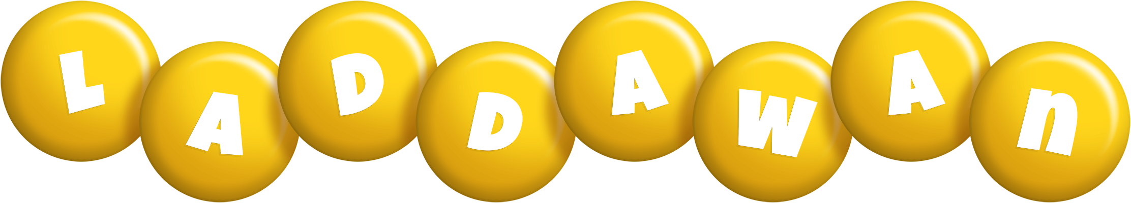 Laddawan candy-yellow logo