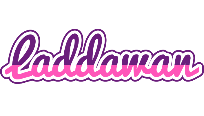 Laddawan cheerful logo