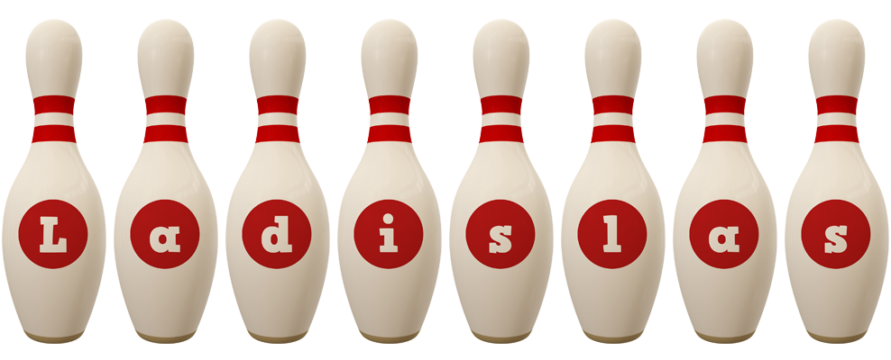 Ladislas bowling-pin logo
