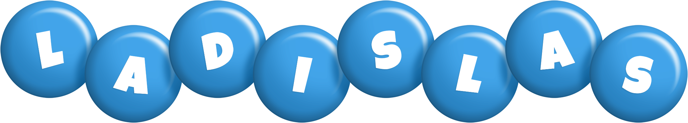 Ladislas candy-blue logo