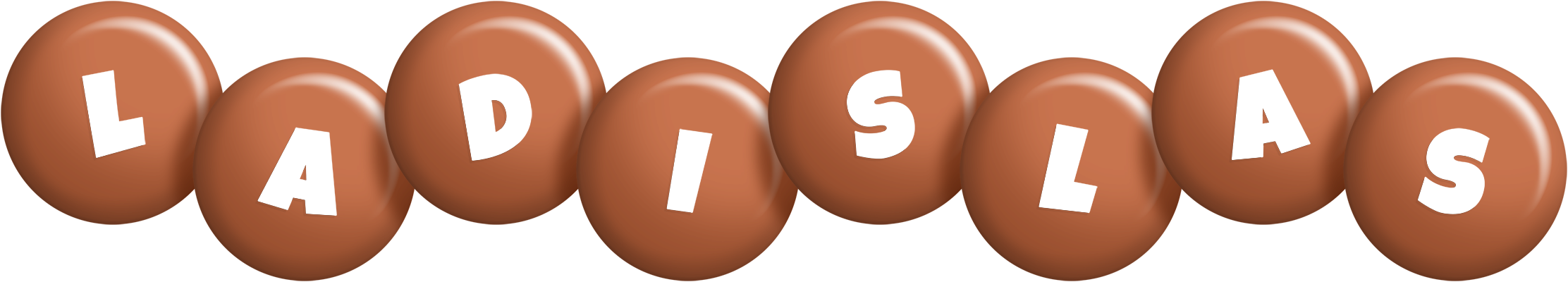 Ladislas candy-brown logo