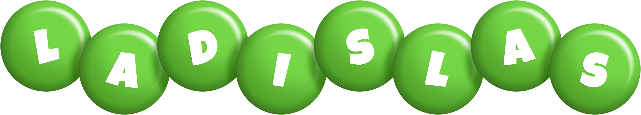Ladislas candy-green logo