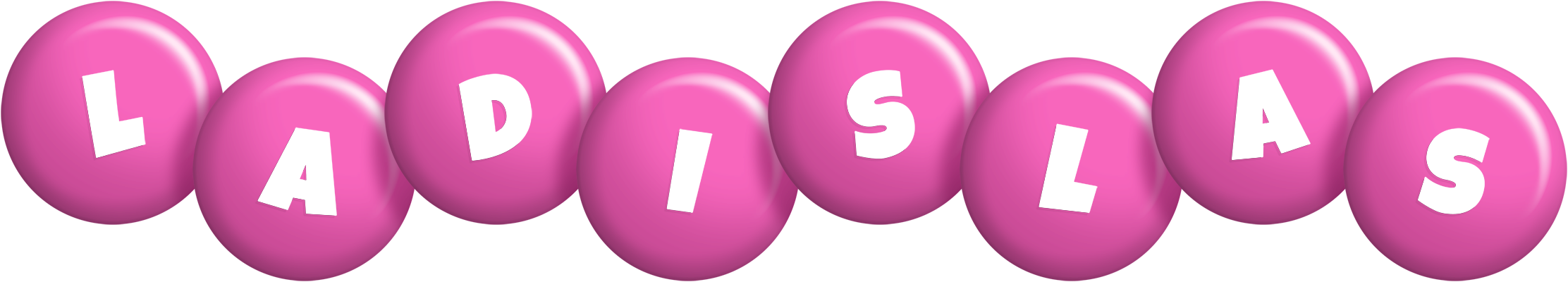 Ladislas candy-pink logo