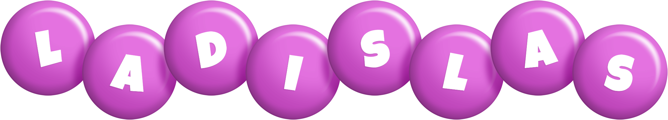 Ladislas candy-purple logo
