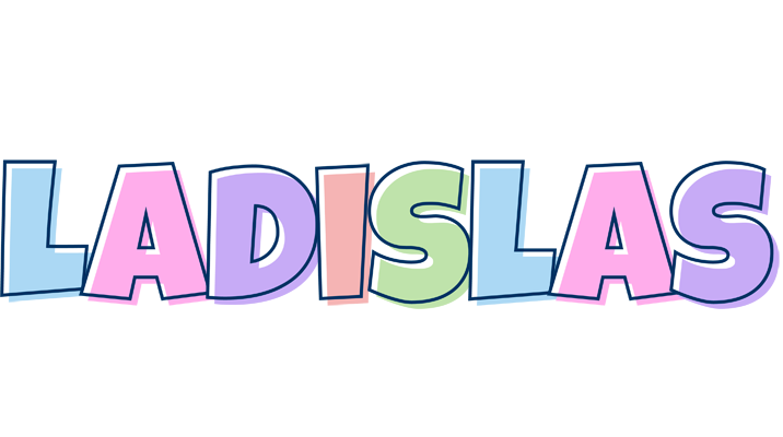 Ladislas pastel logo