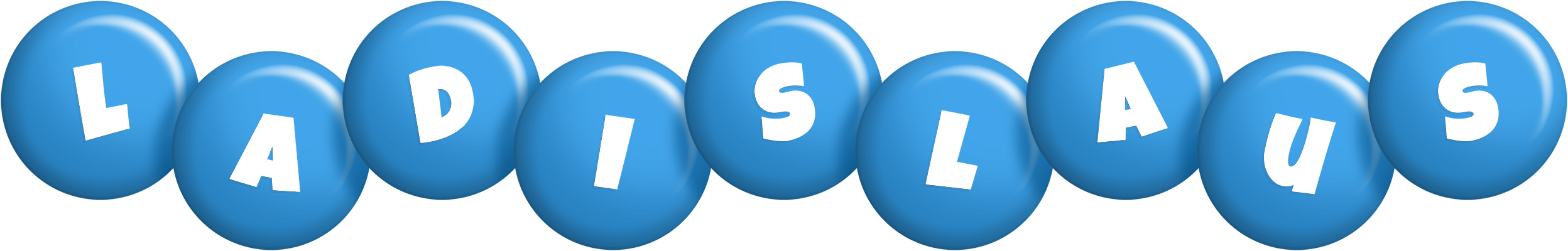 Ladislaus candy-blue logo