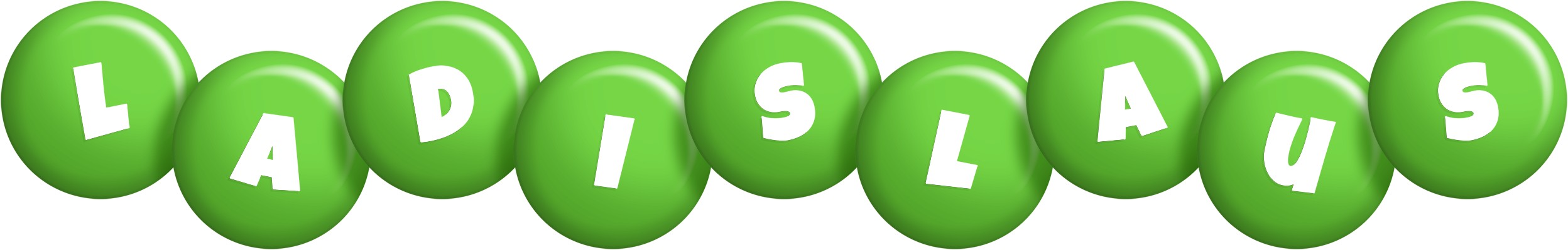 Ladislaus candy-green logo