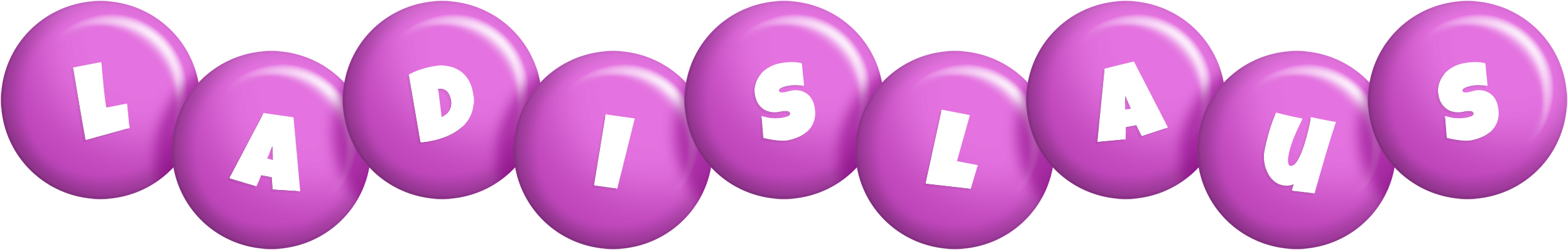 Ladislaus candy-purple logo