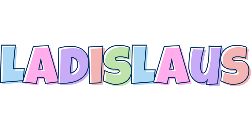 Ladislaus pastel logo