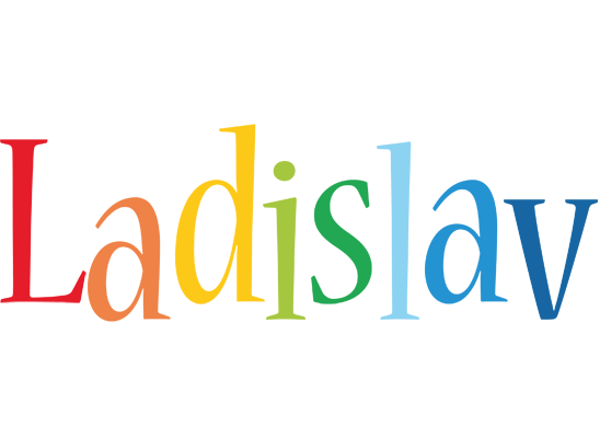 Ladislav birthday logo