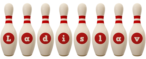 Ladislav bowling-pin logo