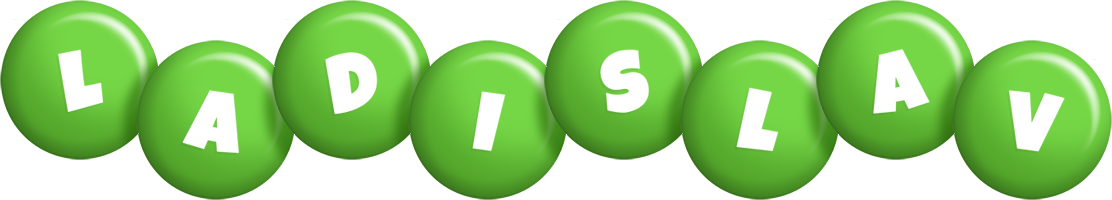 Ladislav candy-green logo