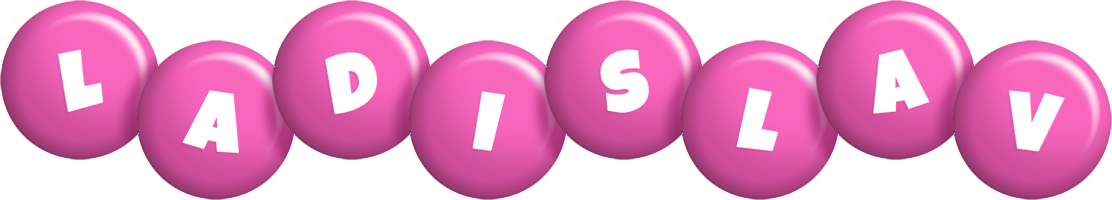 Ladislav candy-pink logo