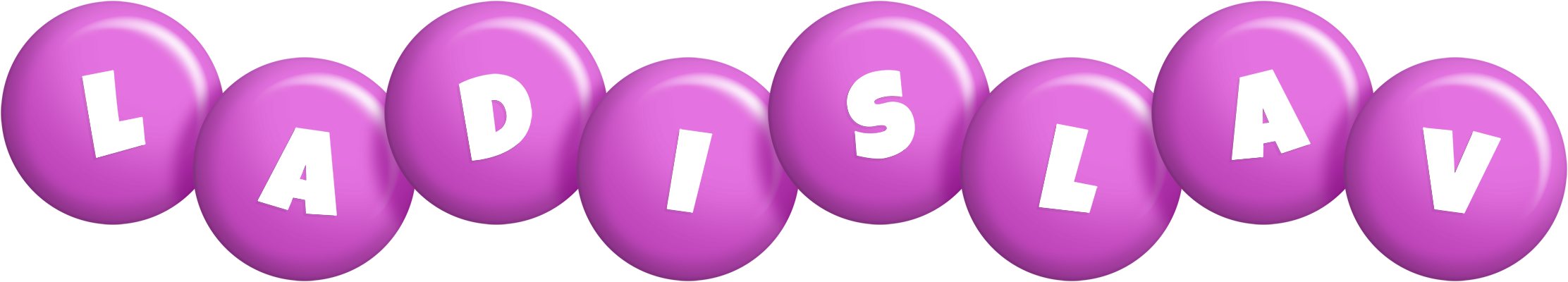 Ladislav candy-purple logo