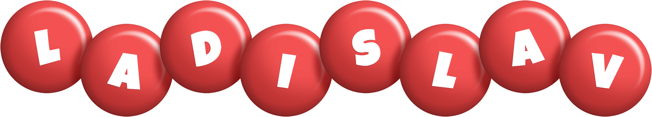 Ladislav candy-red logo