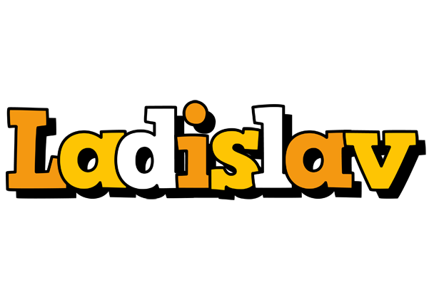 Ladislav cartoon logo