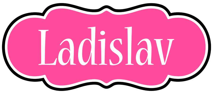 Ladislav invitation logo