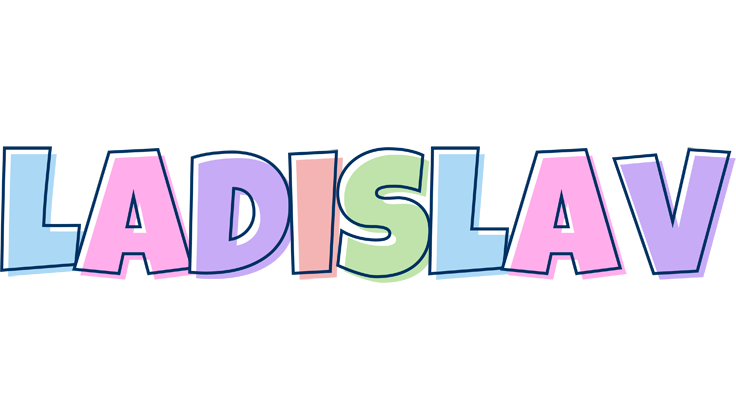 Ladislav pastel logo
