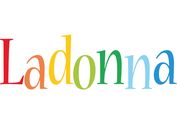 Ladonna birthday logo