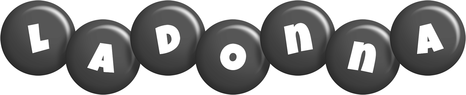 Ladonna candy-black logo