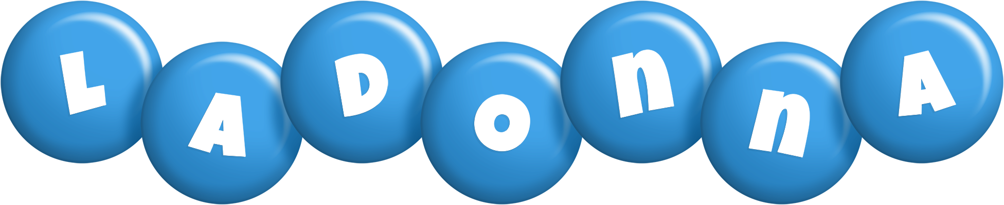 Ladonna candy-blue logo