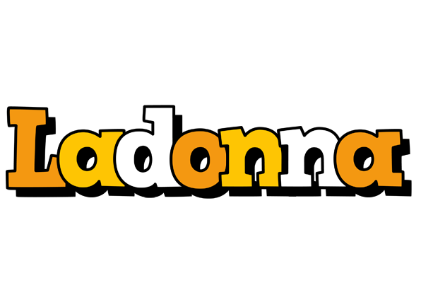 Ladonna cartoon logo
