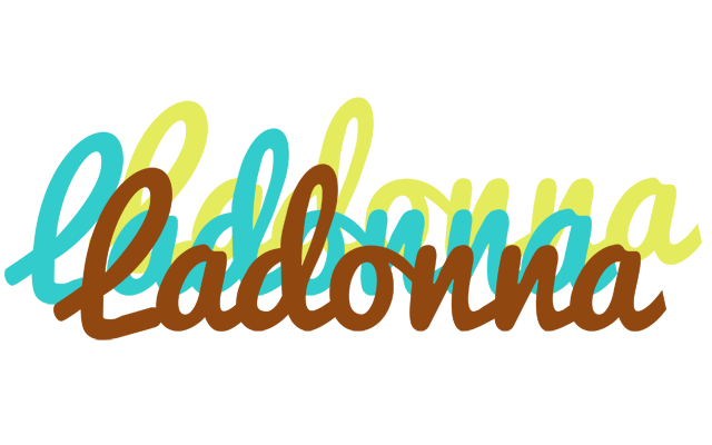 Ladonna cupcake logo