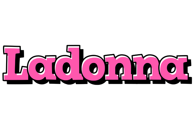Ladonna girlish logo