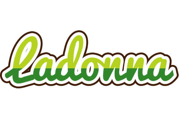 Ladonna golfing logo