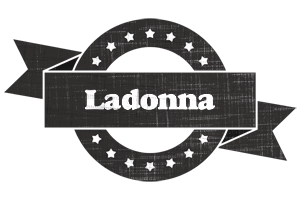 Ladonna grunge logo