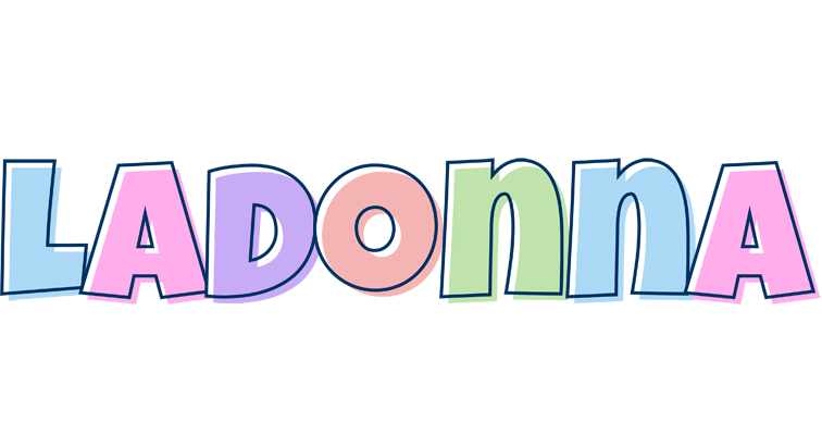 Ladonna pastel logo